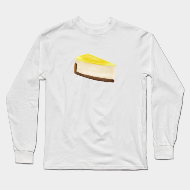 Cheesecake Long Sleeve T-Shirt by Antonydraws